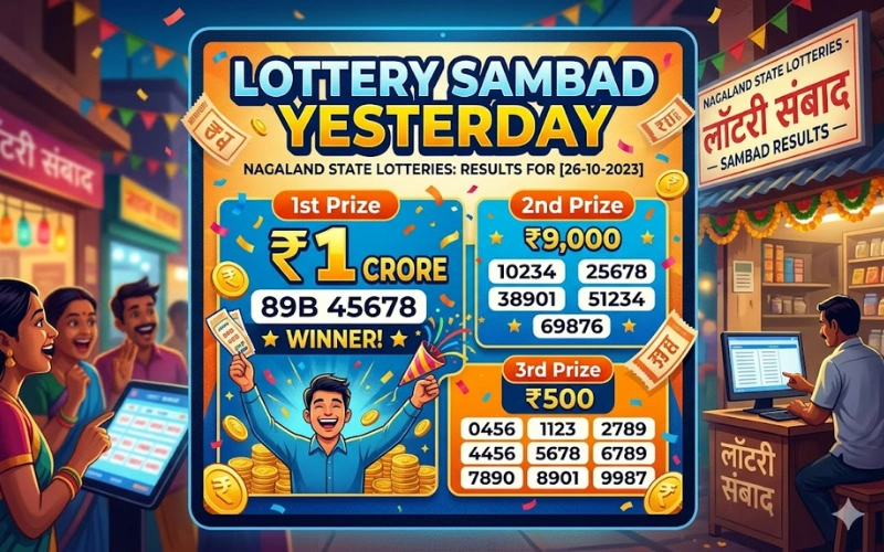 lottery sambad yesterday at Kerala Lottery Results featured image